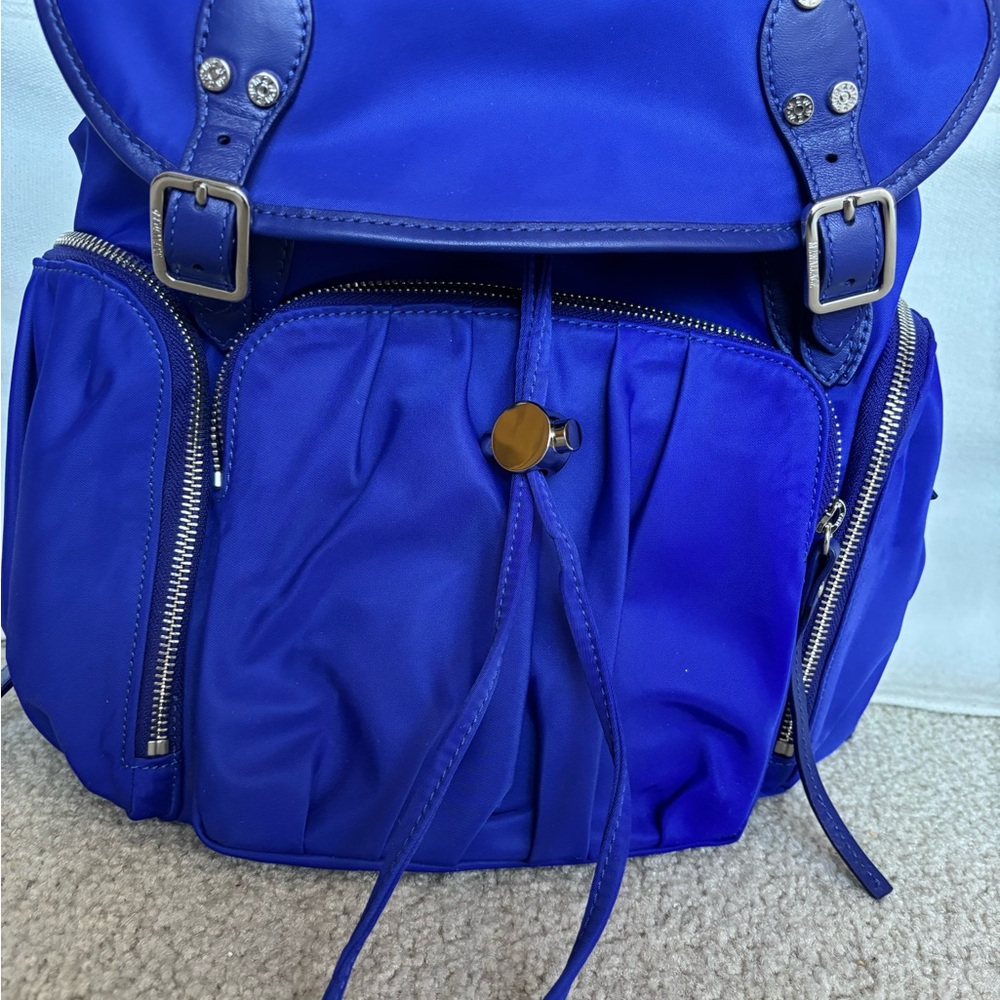MZ Wallace Marlene Royal Blue Backpack size M.